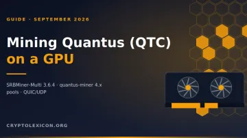 How to mine Quantus (QTC) on a GPU: miner, pool, wallet