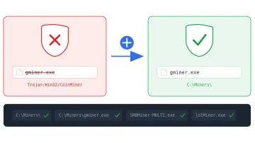 Защитник Windows удаляет майнеры: как добавить папку в исключения